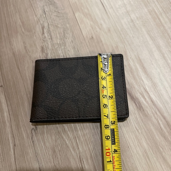 New Coach 3 in 1 Signature Canvas Men’s Wallet - Picture 6 of 7